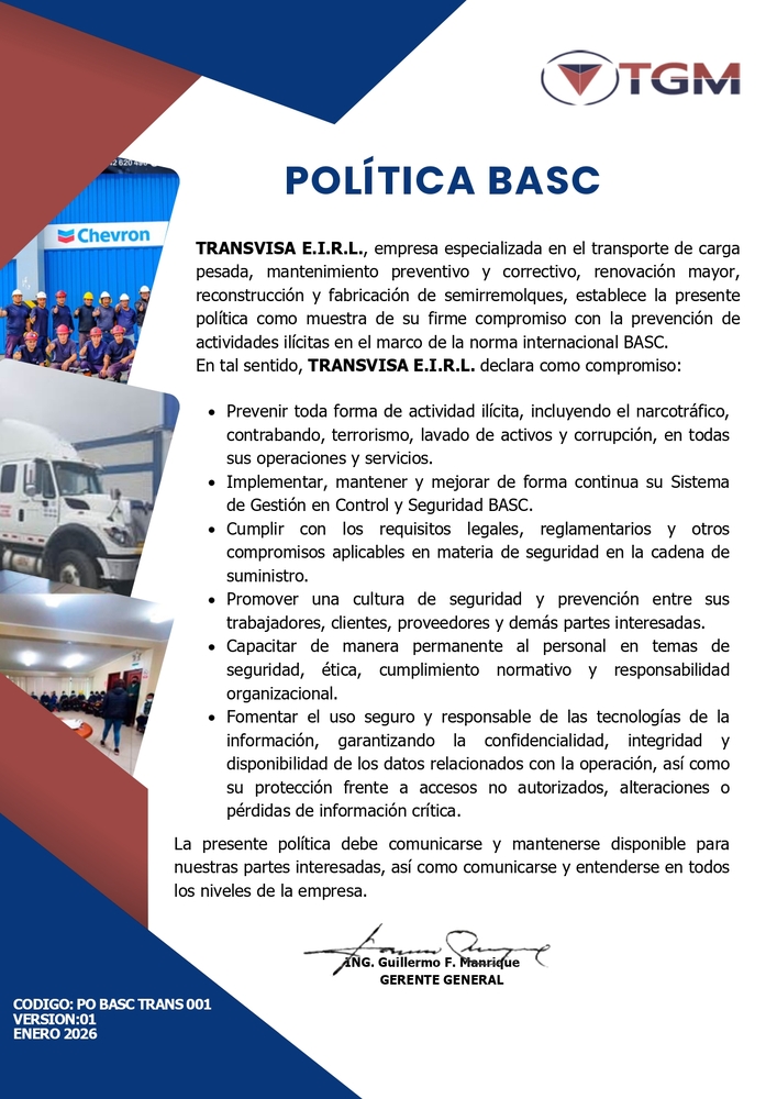 Política BASC